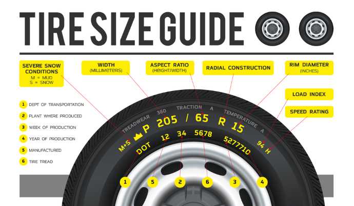 Size of the Tire